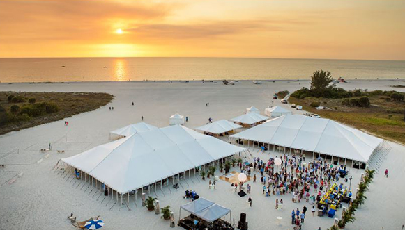 Sheraton beach party